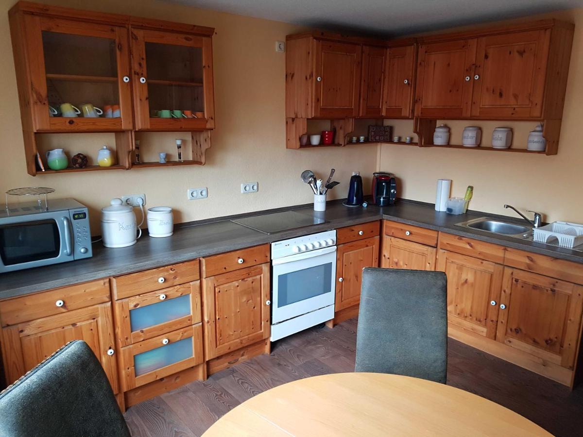 Ferienwohnung Am Kurpark Гассельфельде Екстер'єр фото